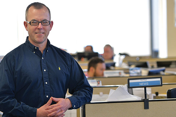 David Nordman ’96 Named Executive Editor of Telegram & Gazette